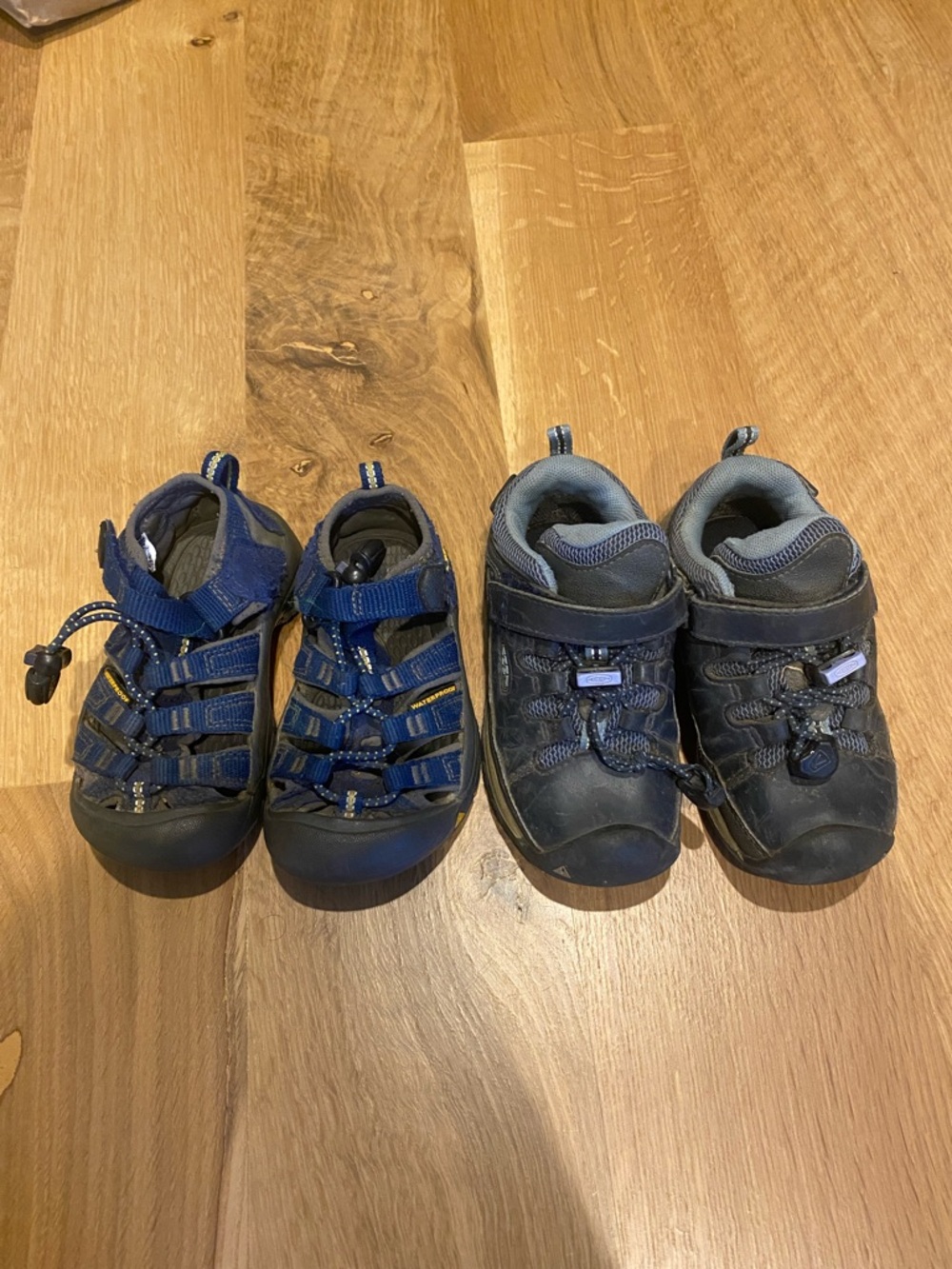 Keen hiking and sandal bundle